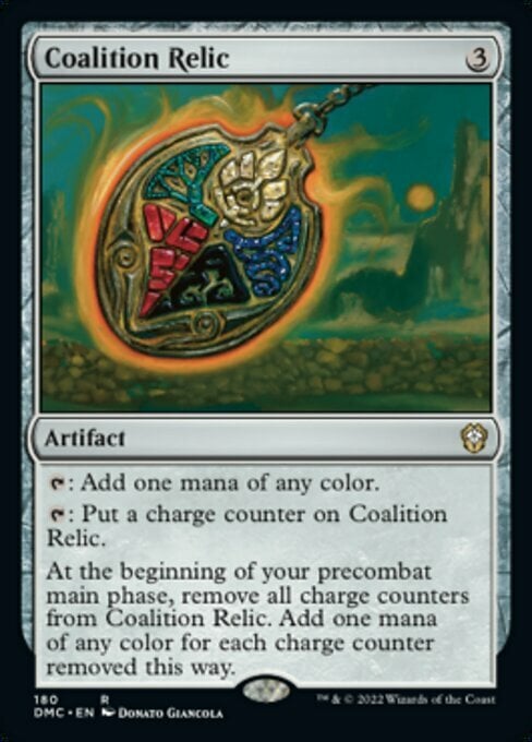 Coalition Relic Card Front