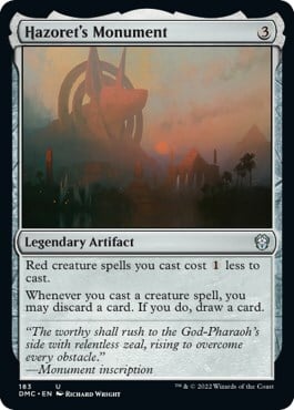 Hazoret's Monument Card Front