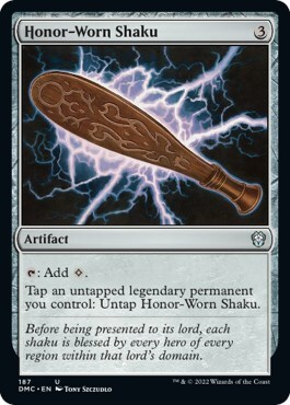 Honor-Worn Shaku Card Front