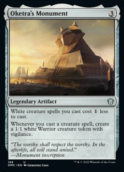 Oketra's Monument Card Front