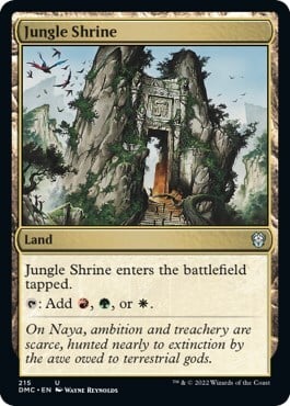 Jungle Shrine Card Front
