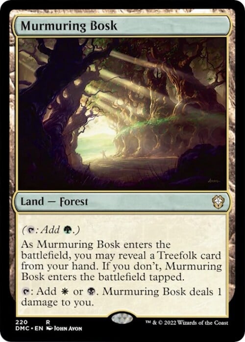 Murmuring Bosk Card Front