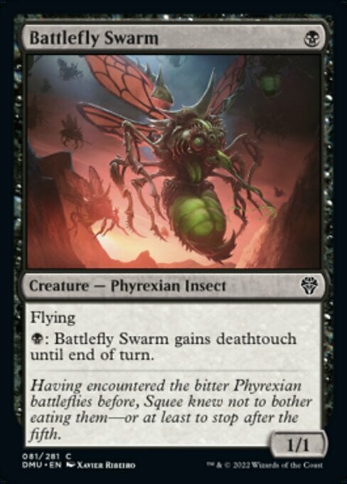 Battlefly Swarm Card Front