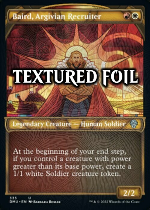 Baird, Argivian Recruiter Card Front