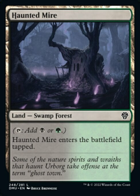 Haunted Mire Card Front