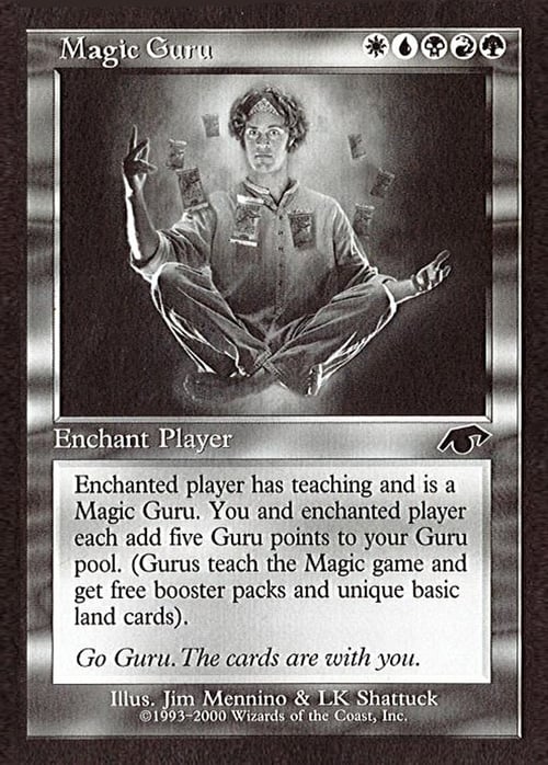 Magic Guru Card Front