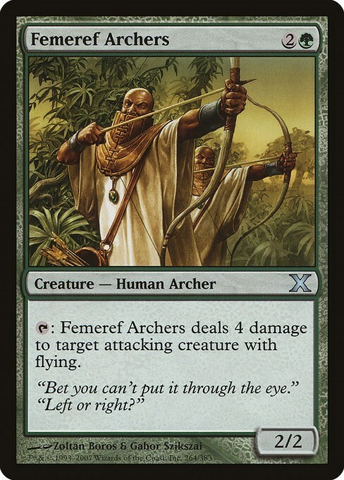 Femeref Archers Card Front