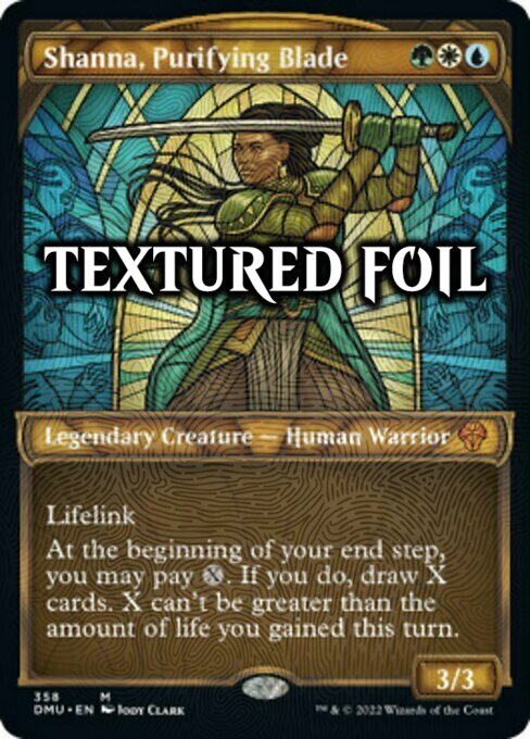 Shanna, Purifying Blade Card Front