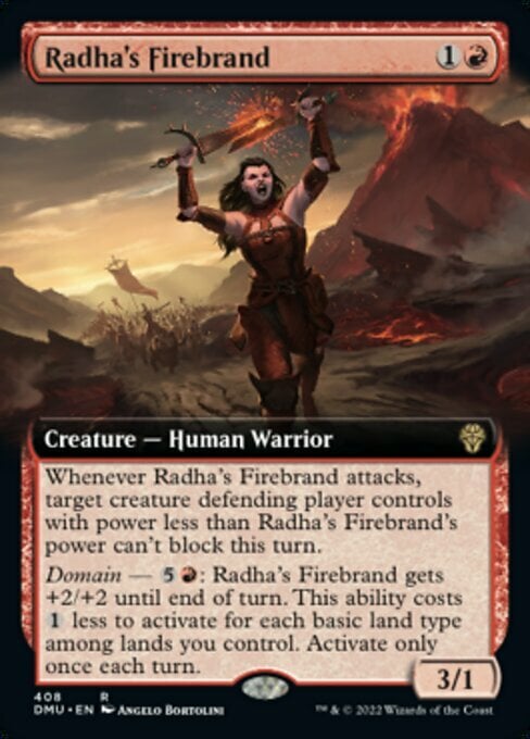 Radha's Firebrand Card Front
