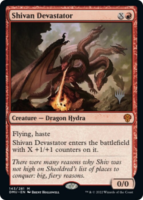 Shivan Devastator Card Front