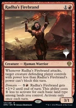 Radha's Firebrand Card Front