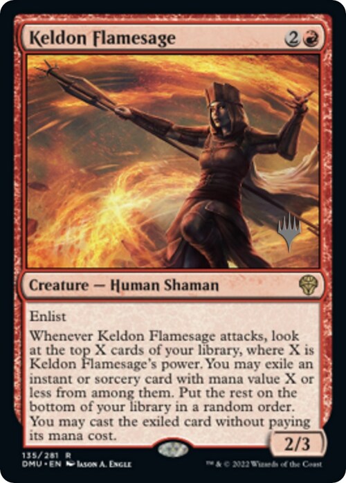 Keldon Flamesage Card Front