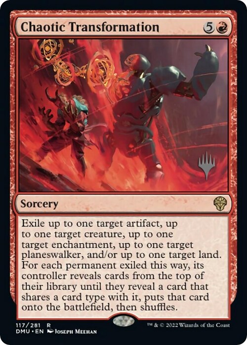 Chaotic Transformation Card Front