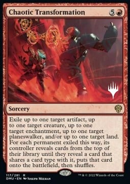 Chaotic Transformation Card Front