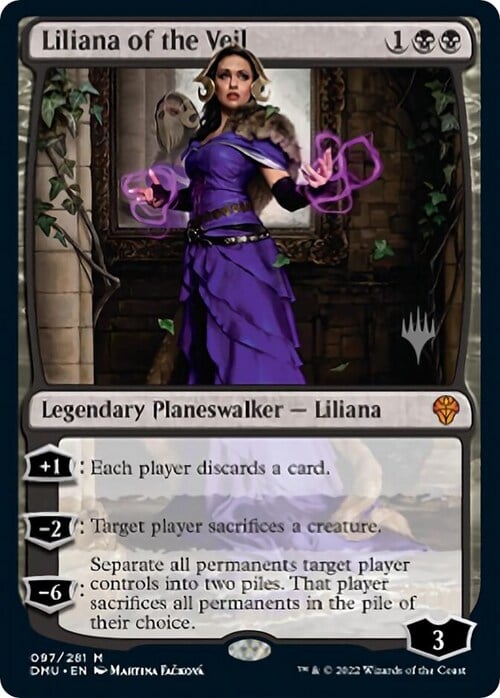 Liliana of the Veil Card Front