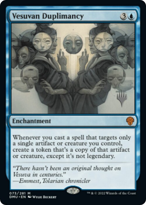 Vesuvan Duplimancy Card Front