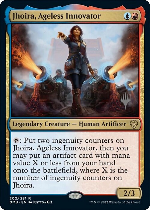 Jhoira, Ageless Innovator Card Front