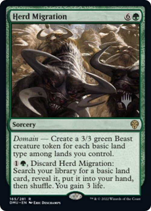 Herd Migration Card Front