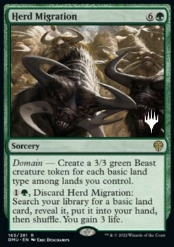 Herd Migration Card Front