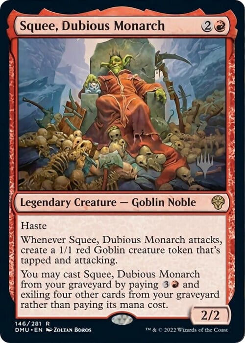 Squee, Dubious Monarch Card Front