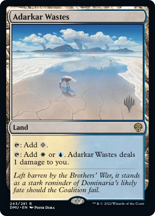 Adarkar Wastes Card Front