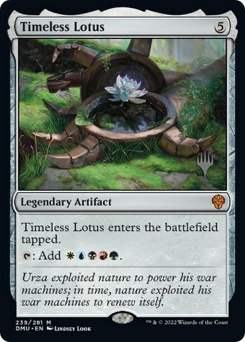 Timeless Lotus Card Front