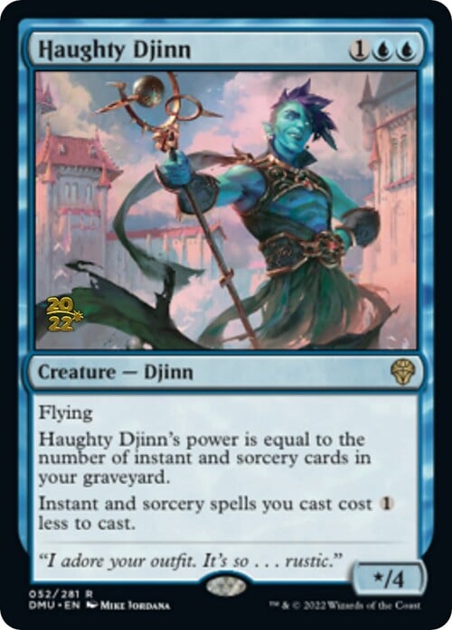 Haughty Djinn Card Front