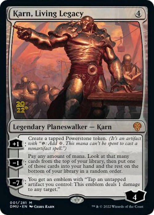 Karn, Living Legacy Card Front