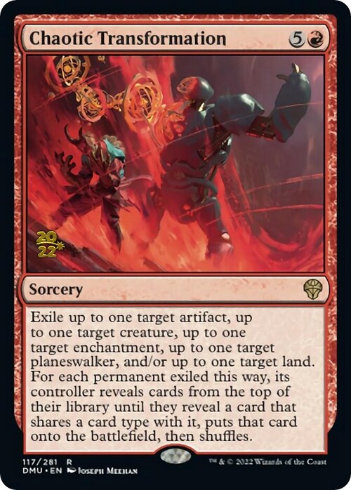 Chaotic Transformation Card Front