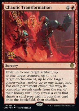 Chaotic Transformation Card Front