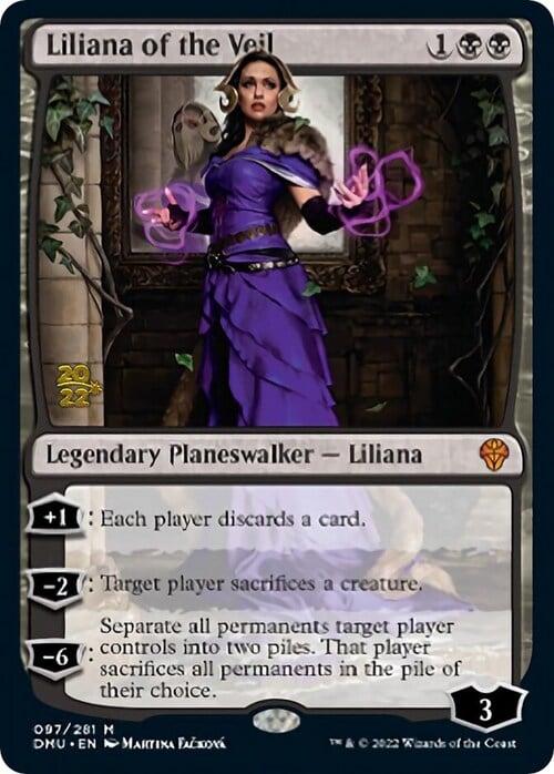 Liliana of the Veil Card Front
