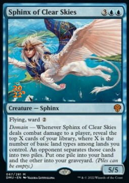 Sphinx of Clear Skies Card Front