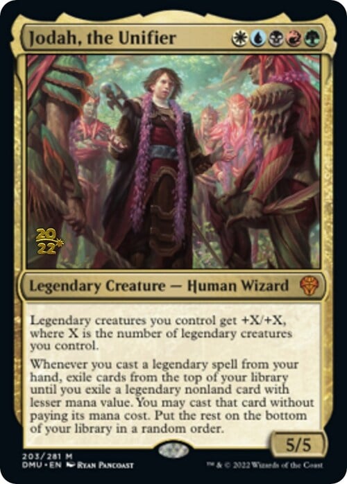 Jodah, the Unifier Card Front