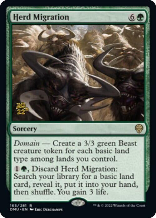 Herd Migration Card Front