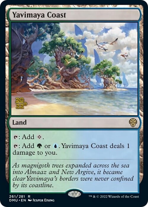 Yavimaya Coast Card Front