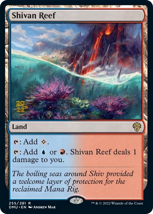 Shivan Reef Card Front