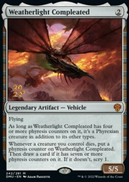 Weatherlight Compleated Card Front