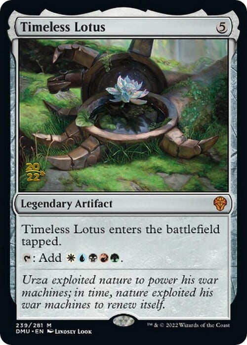 Timeless Lotus Card Front