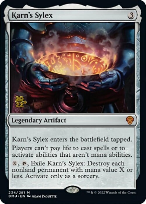 Karn's Sylex Card Front