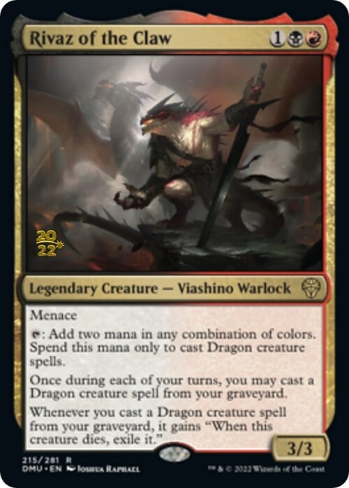 Rivaz of the Claw Card Front