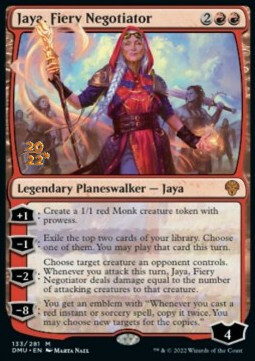 Jaya, Fiery Negotiator Card Front
