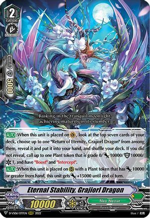 Eternal Stability, Grajiorl Dragon Card Front