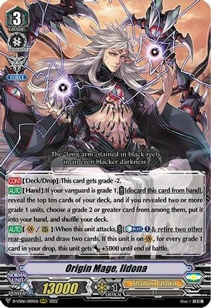 Origin Mage, Ildona [V Format] Card Front