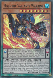 Hojo the Vaylantz Warrior · Super Rare 004
