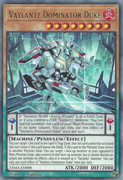 Vaylantz Dominator Duke · Rare 008