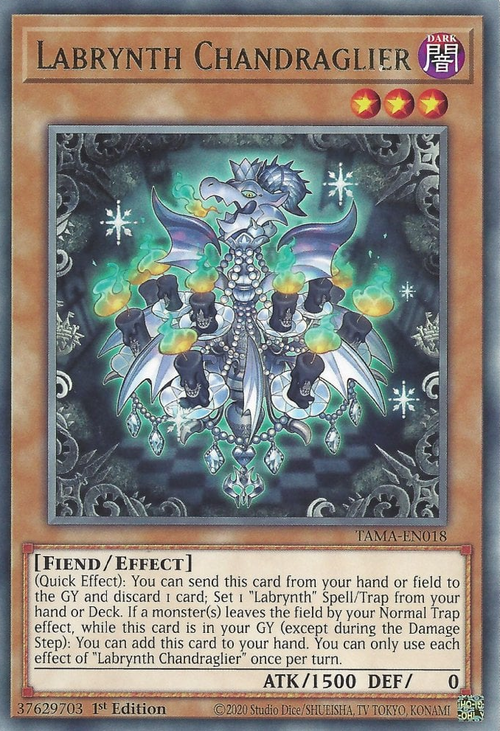 Labrynth Chandraglier Card Front