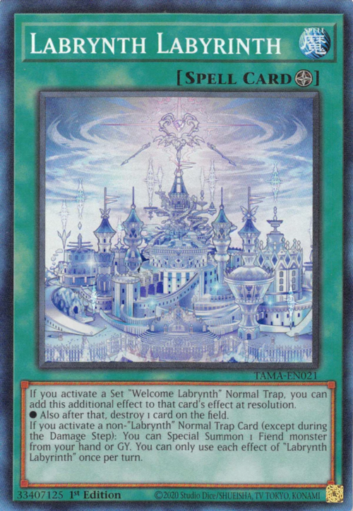Labrynth Labyrinth Card Front