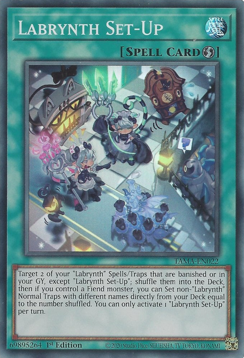 Labrynth Set-Up Card Front