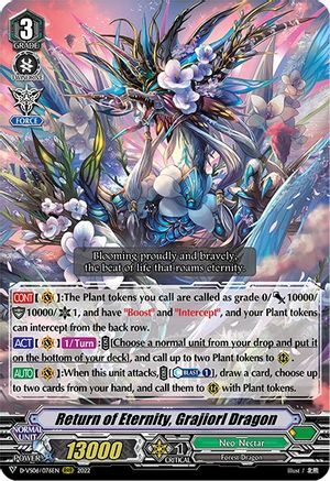 Return of Eternity, Grajiorl Dragon Card Front