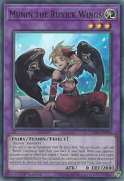Munin the Runick Wings · Super Rare 038
